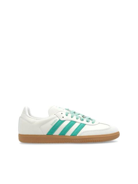 adidas Samba OG "Off White/Court Green" sneakers