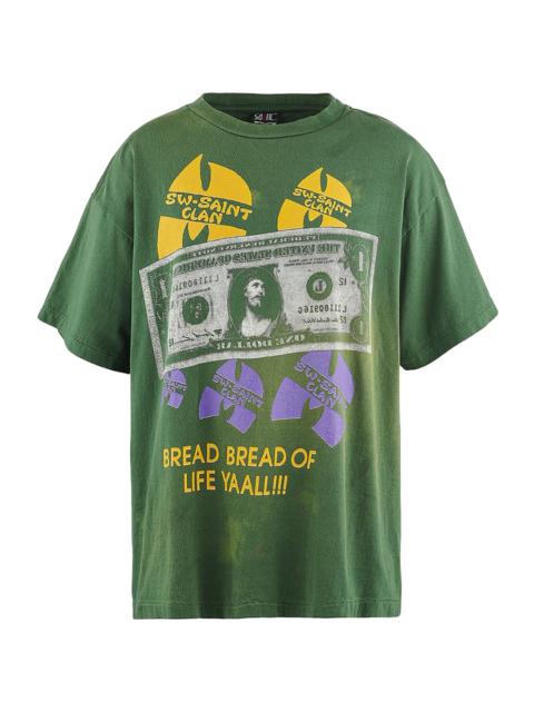 SAINT M×××××× Saint Michael x Sean Wotherspoon Clan T-Shirt "Green" SM YS8 0000 C16