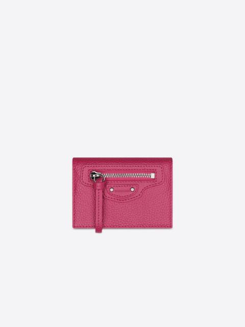 BALENCIAGA Women's Neo Classic Mini Wallet in Pink