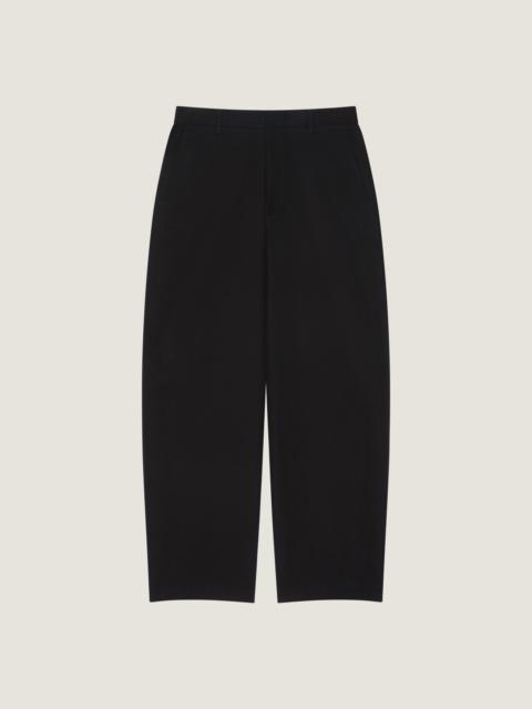 Givenchy COUTURE SEAM PANTS IN FLANNEL WITH CHECKED REVERSE