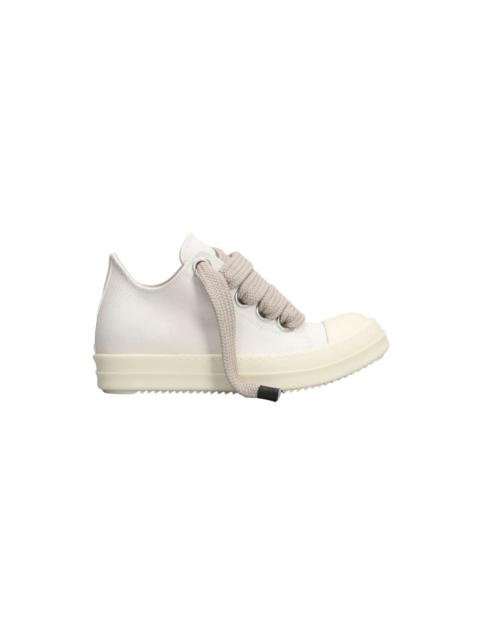 Rick Owens DRKSHDW WOMEN'S JUMBOLACE LOW SNEAKERS (MILK)