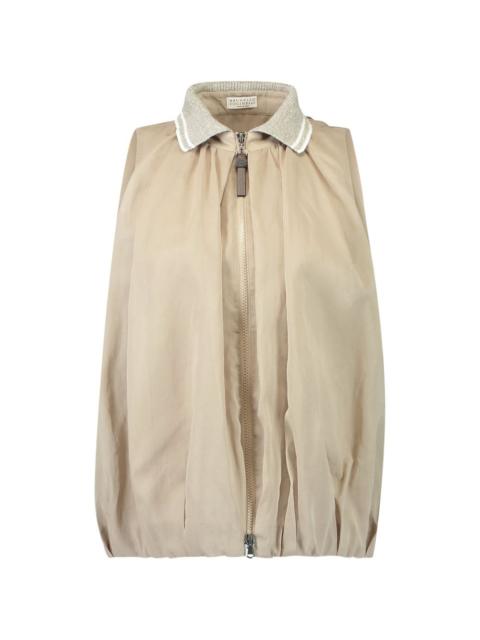Brunello Cucinelli zip-up vest
