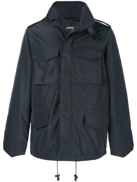 Aspesi hooded zipped jacket