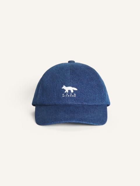 Maison Kitsuné MAISON KITSUNE x KURO  ATELIER DENIM CAP