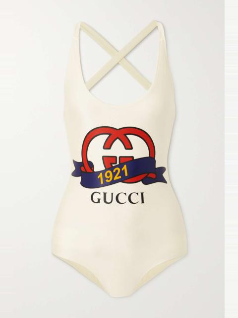 GUCCI Printed swimsuit