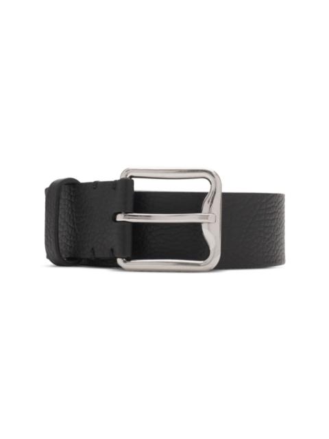 Burberry B Buckle Shield leather belt