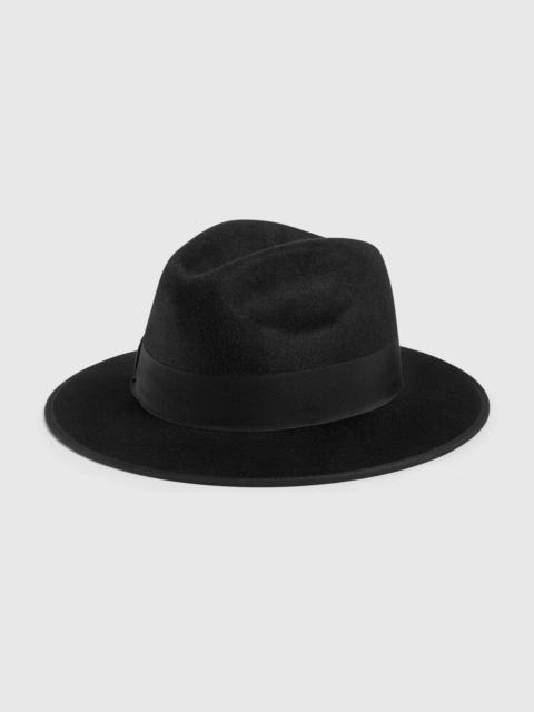 GUCCI Felt hat with bow