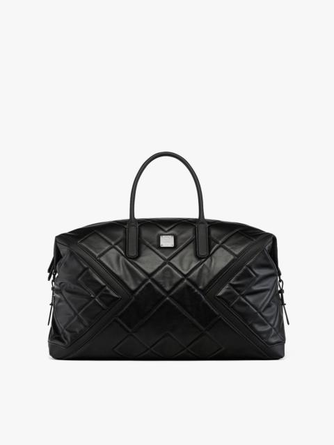 MCM Ottomar Weekender in Diamond Quilted Leather