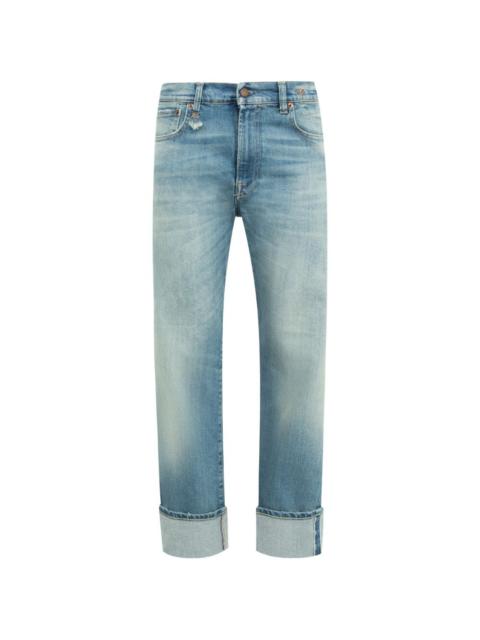 R13 Romeo cuffed jeans