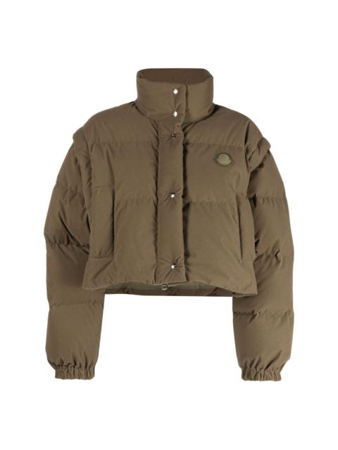 convertible cotton puffer jacket