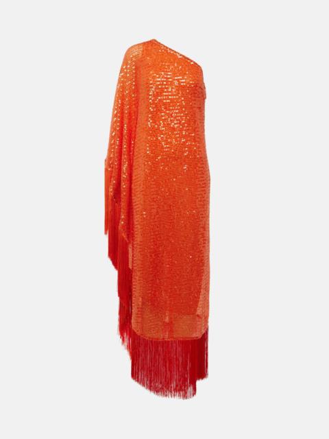 Spritz Disco sequined maxi dress