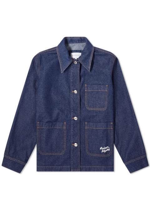 Maison Kitsune Workwear Denim Jacket