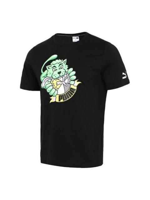 PUMA Graphic Summer T-Shirt 'Black' 532612-01