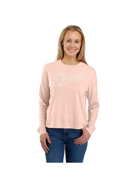 Carhartt Women's TENCEL™ Fiber Series Loose Fit Long-Sleeve Logo Graphic T-Shirt