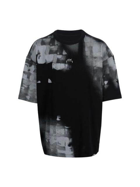 A-COLD-WALL* abstract-pattern logo-print T-shirt