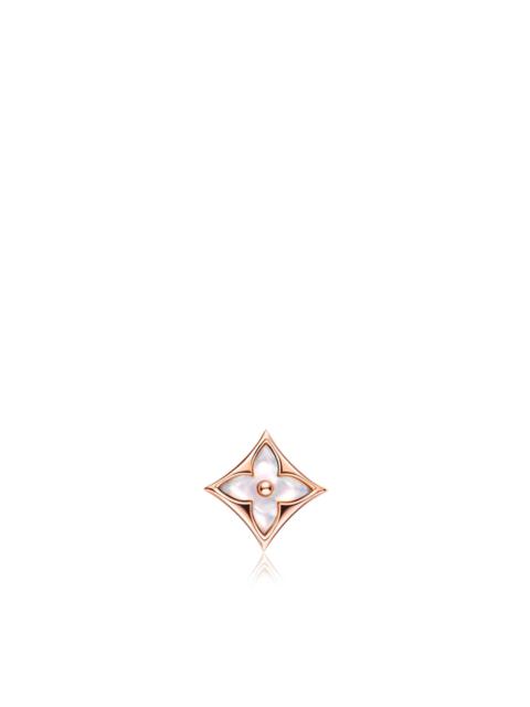 Idylle Blossom Reversible Stud, Pink And Yellow Gold And Diamond