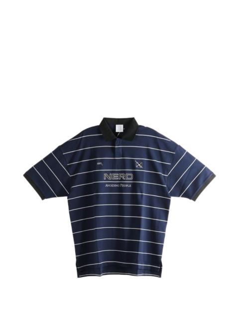 VETEMENTS striped polo shirt