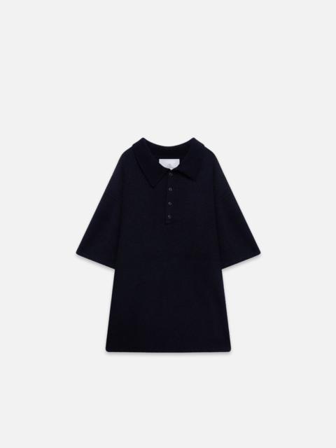 The Elder Statesman SUPERLIGHT WAFFLE STITCH POLO
