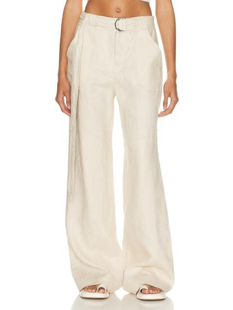 GRLFRND The Linen Cargo Pant