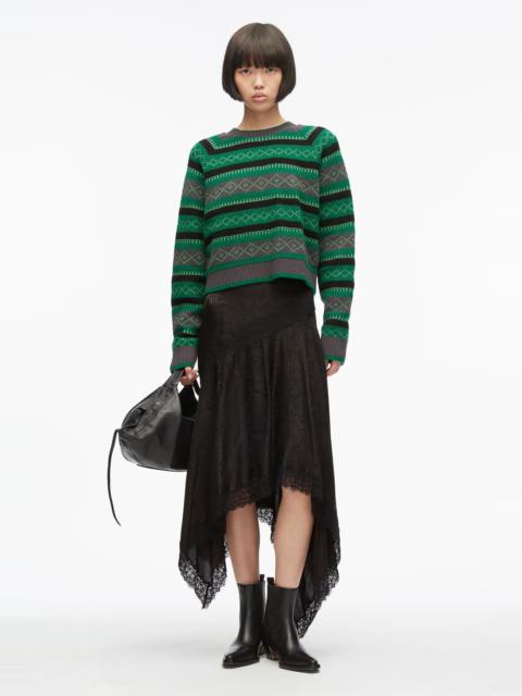 3.1 Phillip Lim Fair Isle Wool Pullover