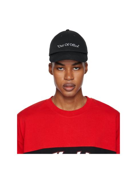 Off-White Black 'Out Of Office' Cap