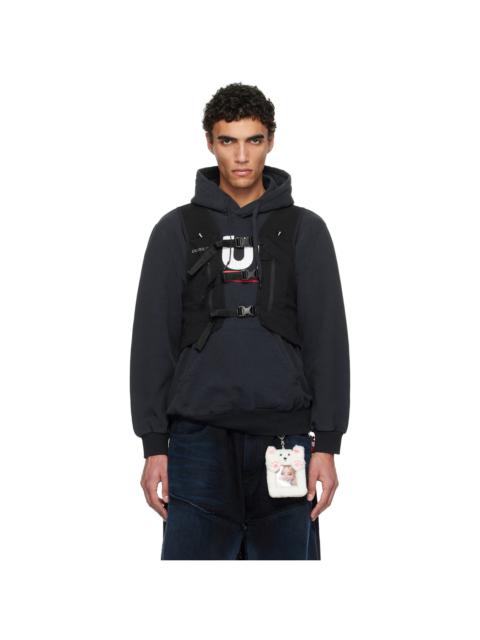 【関税込み】doublet ブラック Trail Vest フーディ バーサタイルタックルベスト | Foxfire ブランド公式サイト