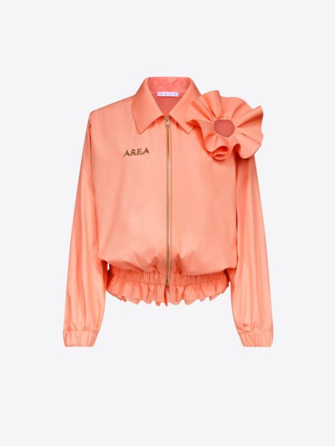 AREA RUFFLE FLOWER TRACK JACKET