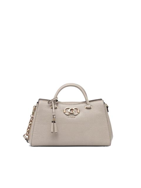 GUESS USA Salinge lizard-effect chain tote bag