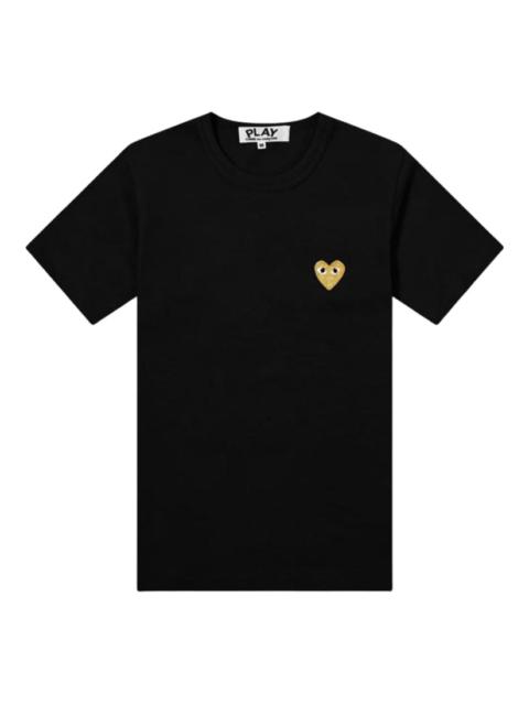 Comme des Garçons PLAY COMME des GARCONS PLAY SS25 Gold Heart T-Shirt 'Black' AX-T216-051-1