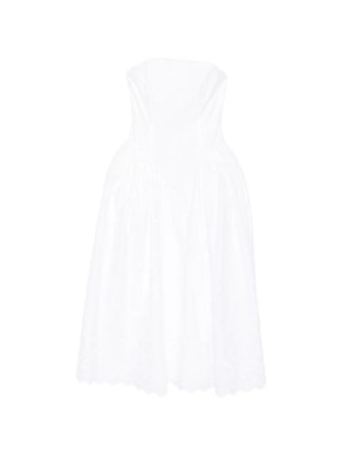 Simone Rocha Simone Rocha Embroidered Midi Dress