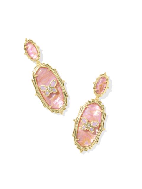 KENDRA SCOTT Dolly Parton x Kendra Scott Elle Butterfly Gold Statement Earrings