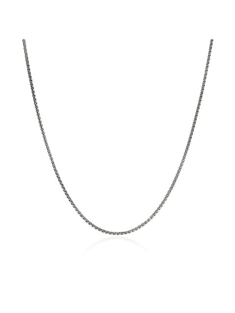 JOHN HARDY Box Chain Necklace, Sterling Silver, 1.6MM