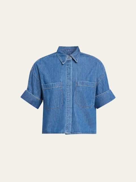 TWP My Newest Mistake Shirt in Denim