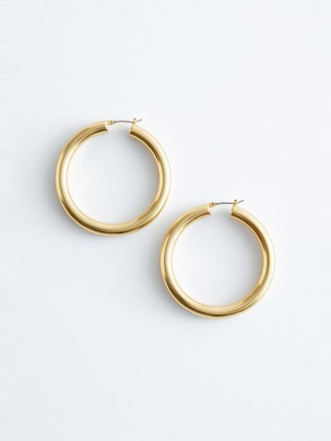& Other Stories Chunky Hoop Earrings