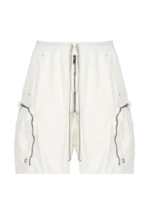 Rick Owens DRKSHDW drawstring zip shorts