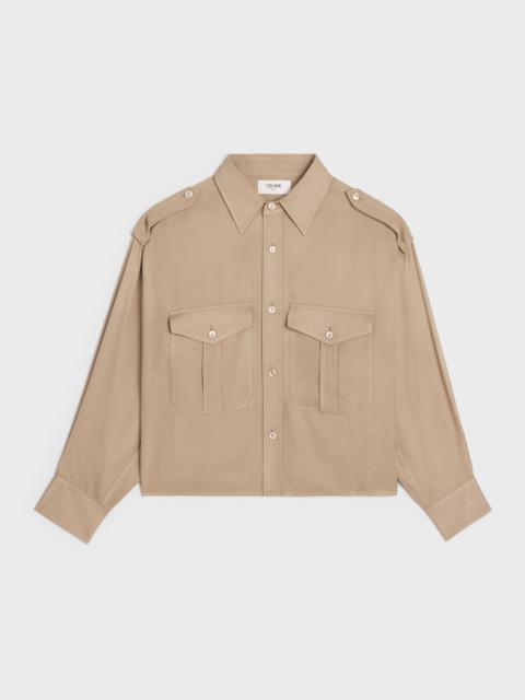 CELINE Reporter boyfriend shirt in viscose