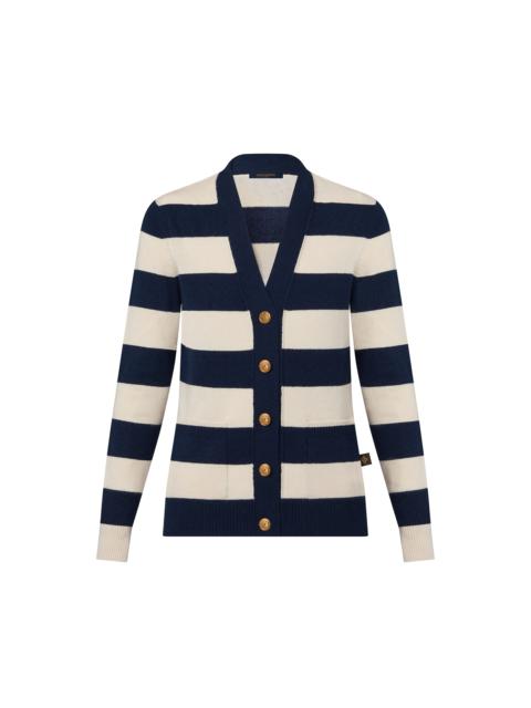 Louis Vuitton Chunky Stripes Cardigan