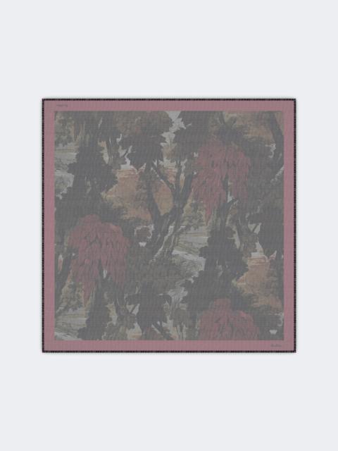 Max Mara MONETA Wool and silk shawl - SHADED PINK