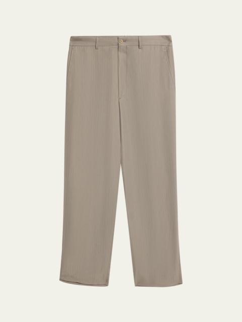 GIORGIO ARMANI Straight-Leg Tailored Pants
