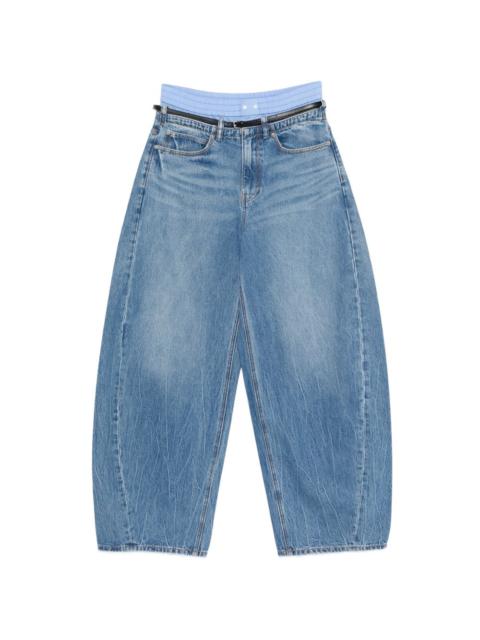 Alexander Wang pocket belted jeans