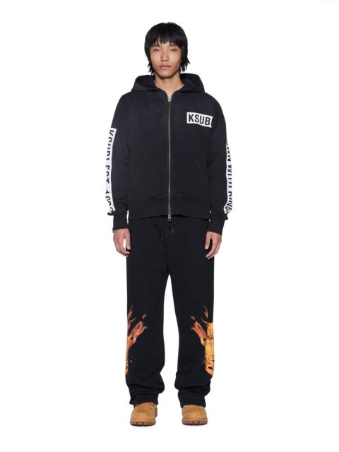 Ksubi KROWN SYNTHESIS TRAK PANT BLACK