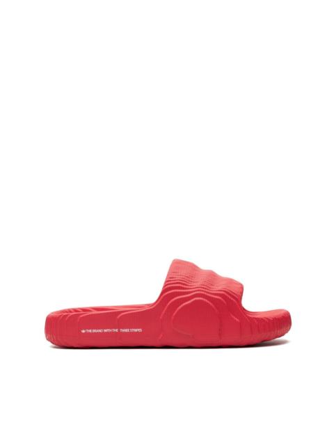 Adilette 22 "Scarlet" slides