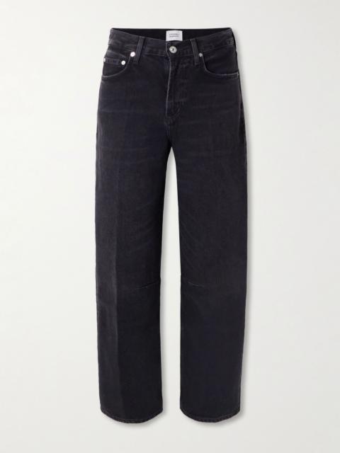 Citizens of Humanity Miro mid-rise barrel-leg jeans Black