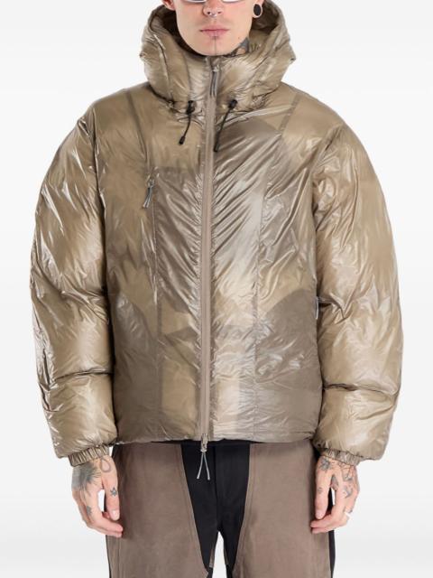 ROA zip-fastening padded jacket