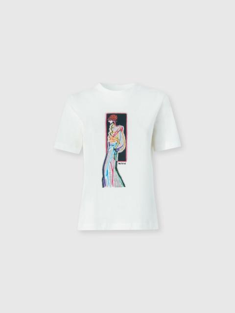 Missoni Printed cotton jersey crewneck T-shirt