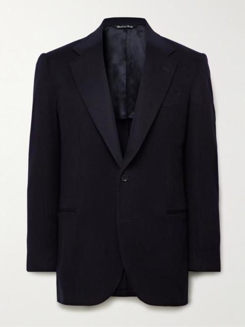 GHIAIA Sartoria Brushed-Cashmere Blazer