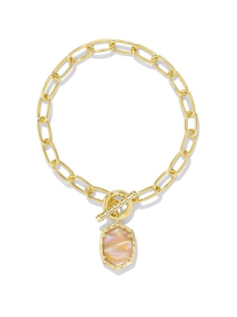 KENDRA SCOTT Daphne Convertible Gold Link and Chain Bracelet