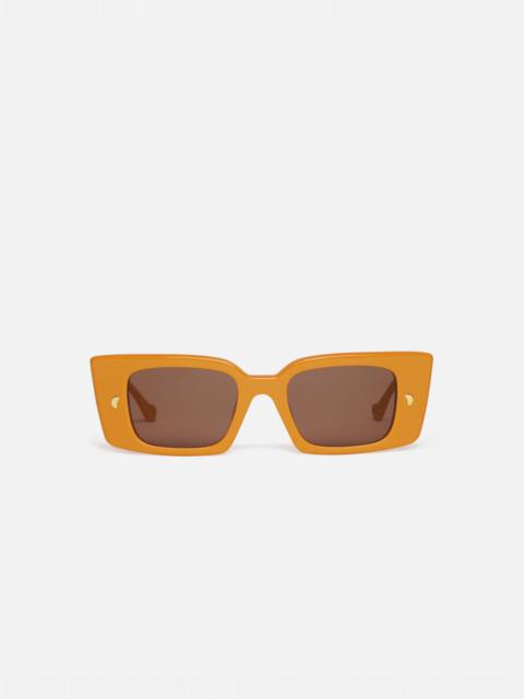 Bio-Plastic Rectangle-Frame Sunglasses