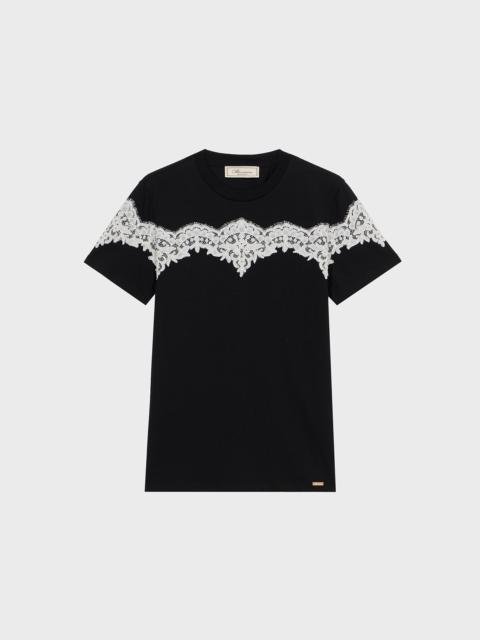 Blumarine T-SHIRT WITH INLAYS