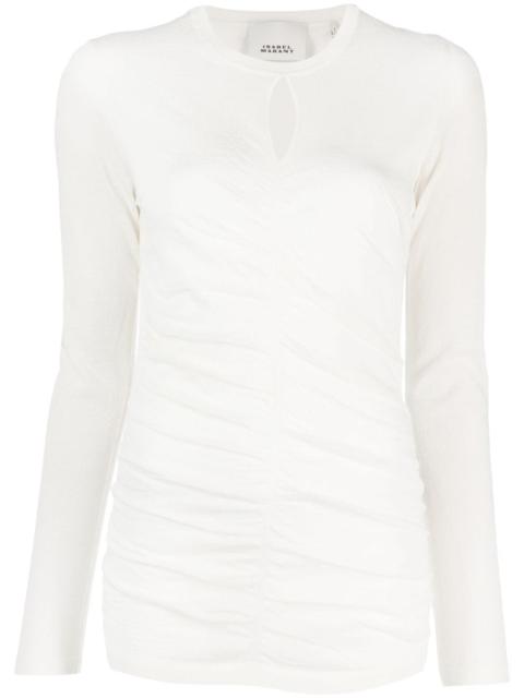 Isabel Marant keyhole-detail knit jumper